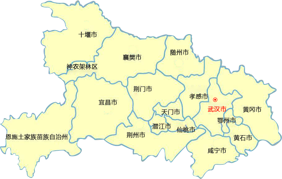 東豐武漢物流公司的武漢物流運輸地圖